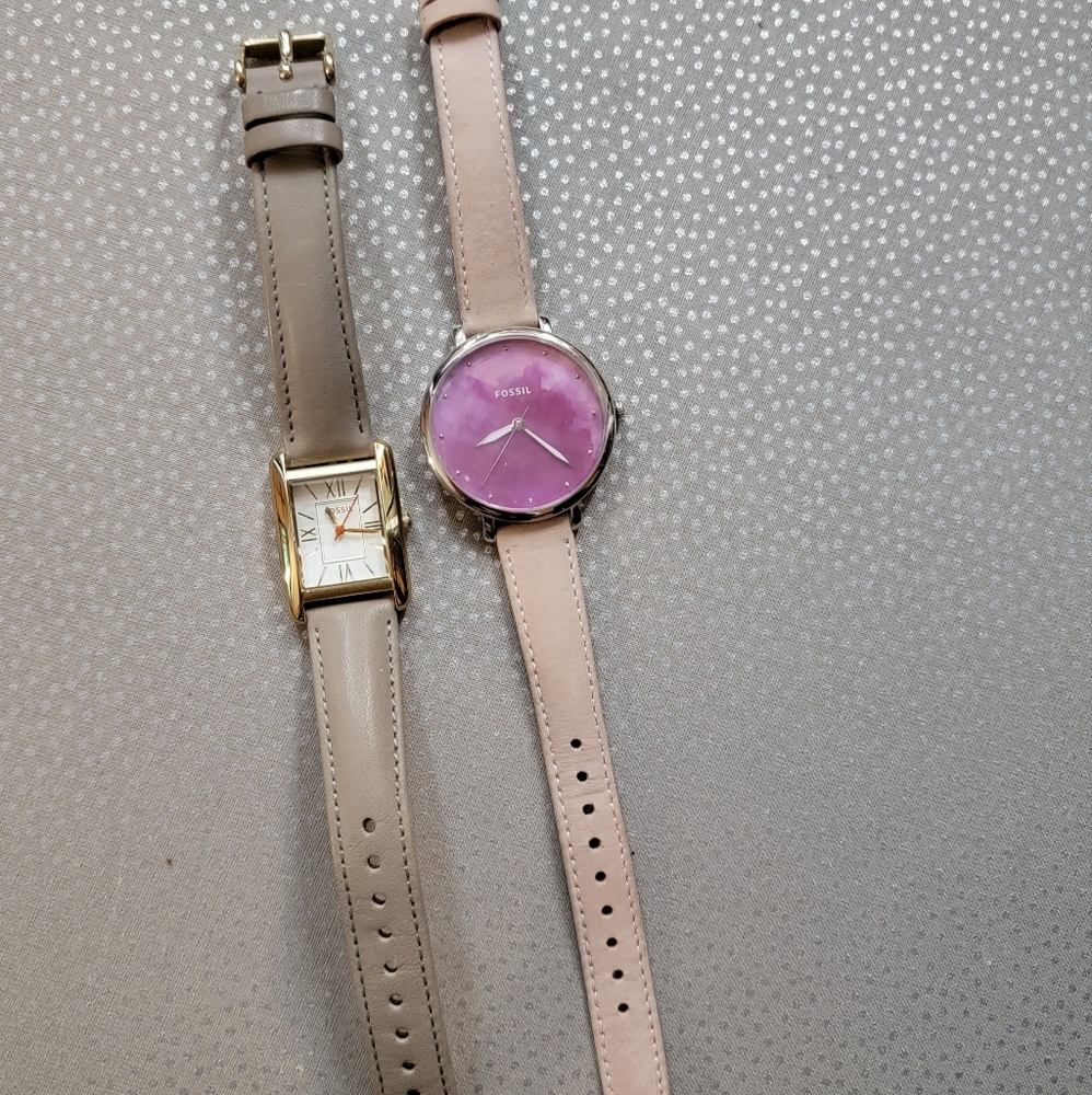 2 fossil watch